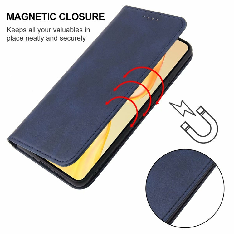 For vivo S15 Magnetic Closure Leather Phone Case