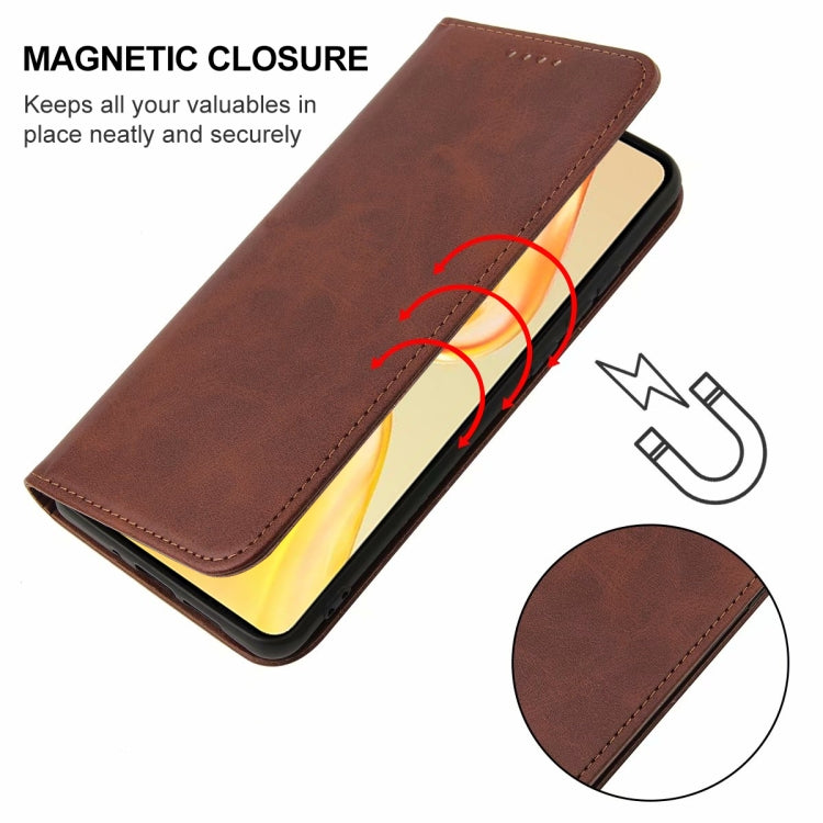 For vivo S15 Magnetic Closure Leather Phone Case