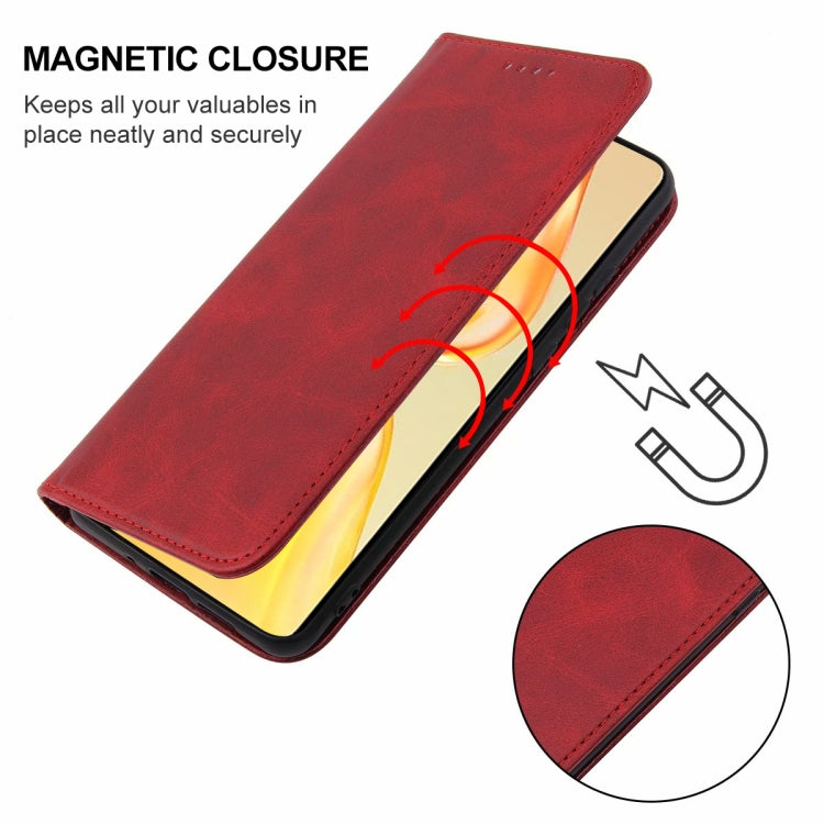 For vivo S15 Magnetic Closure Leather Phone Case