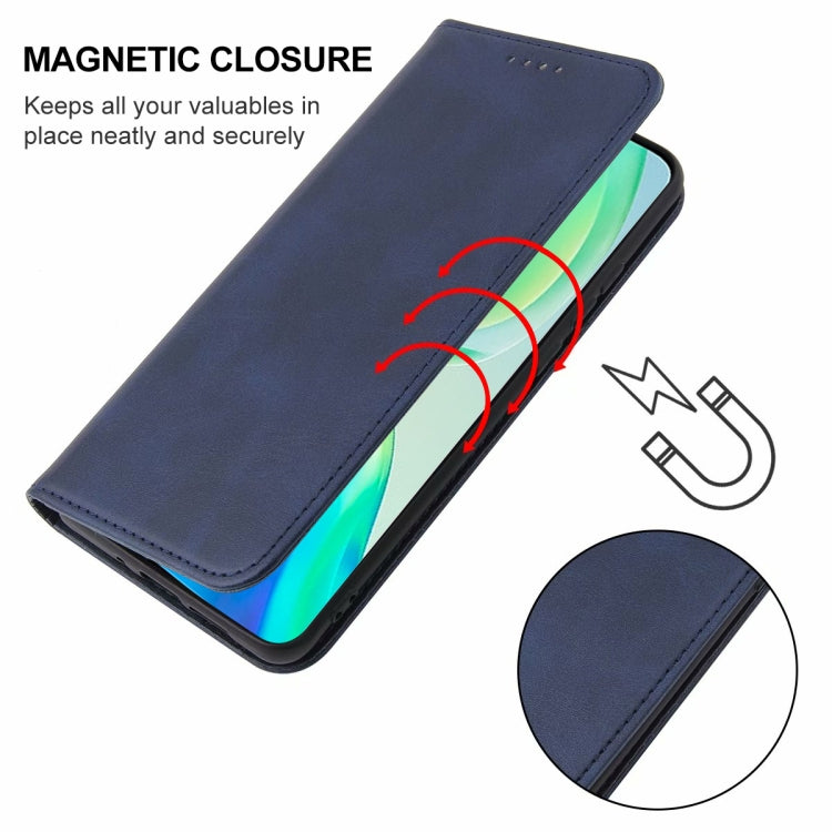 For vivo S15e Magnetic Closure Leather Phone Case