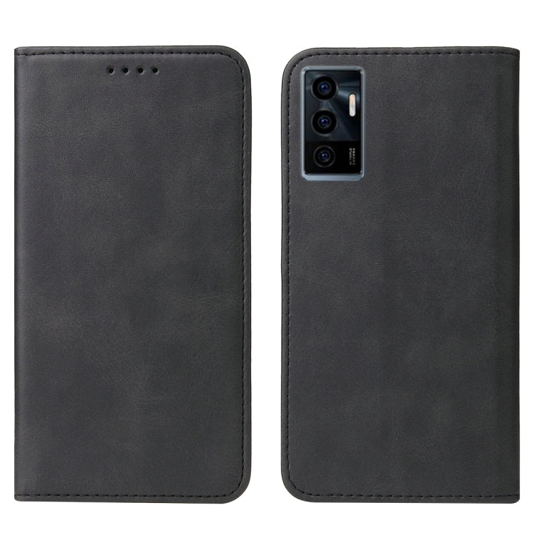 For vivo S10e / V23e Magnetic Closure Leather Phone Case