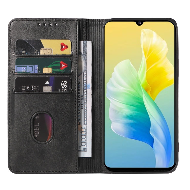 For vivo S10e / V23e Magnetic Closure Leather Phone Case