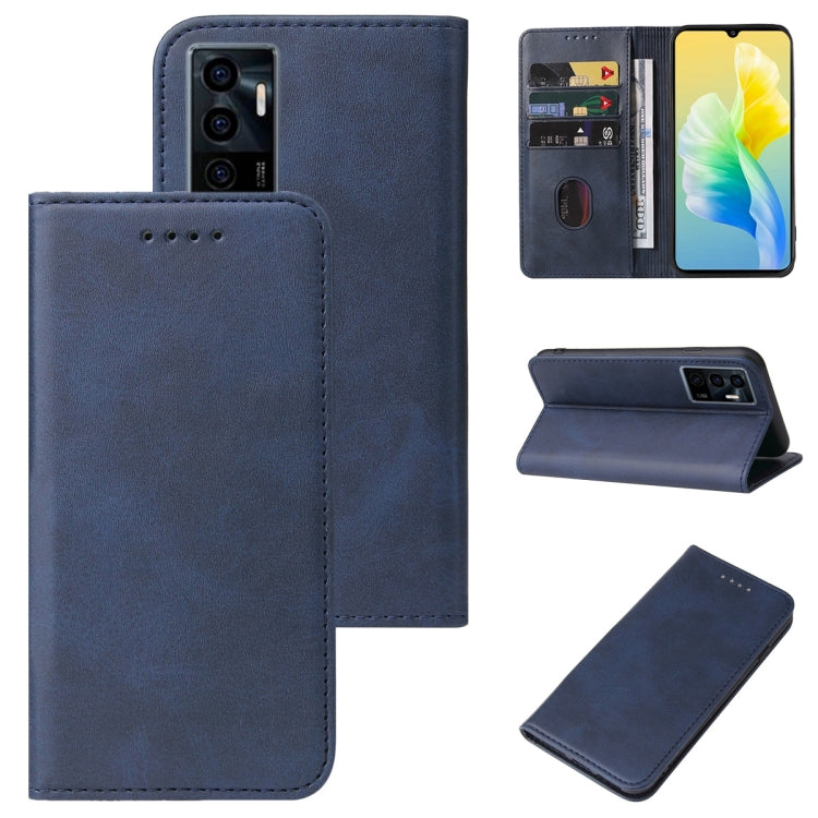 For vivo S10e / V23e Magnetic Closure Leather Phone Case