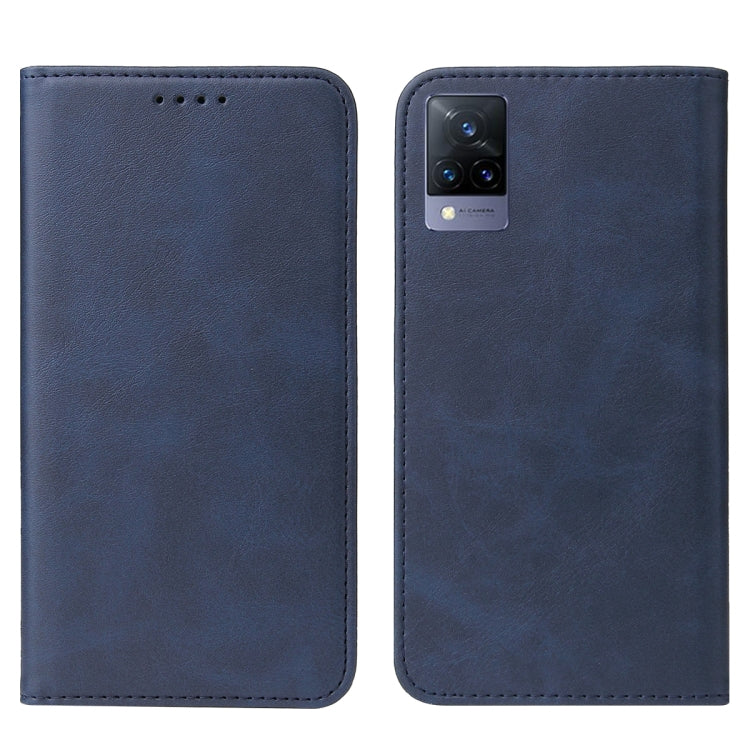 For vivo V21 4G Magnetic Closure Leather Phone Case