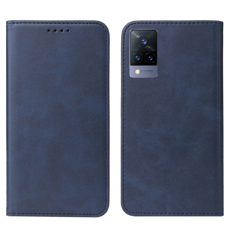 For vivo V21 5G Magnetic Closure Leather Phone Case