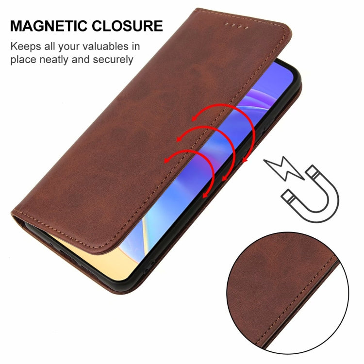 For vivo V21e 4G / Y73 2021 Magnetic Closure Leather Phone Case