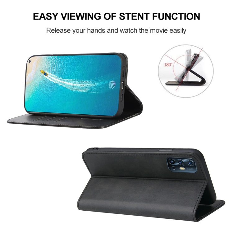 For vivo V19 Neo Magnetic Closure Leather Phone Case