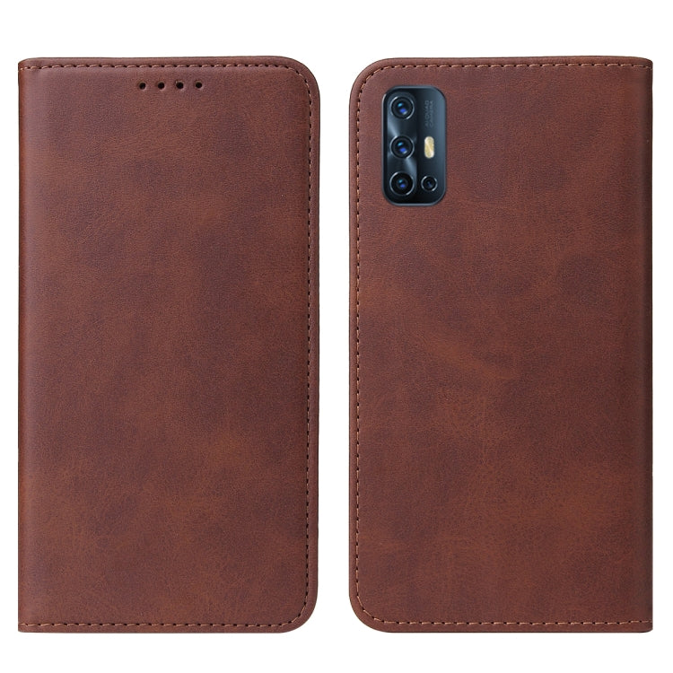 For vivo V19 Neo Magnetic Closure Leather Phone Case