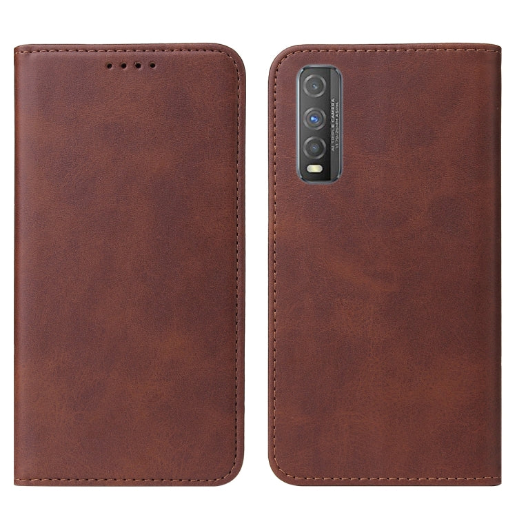 For vivo Y70t Magnetic Closure Leather Phone Case