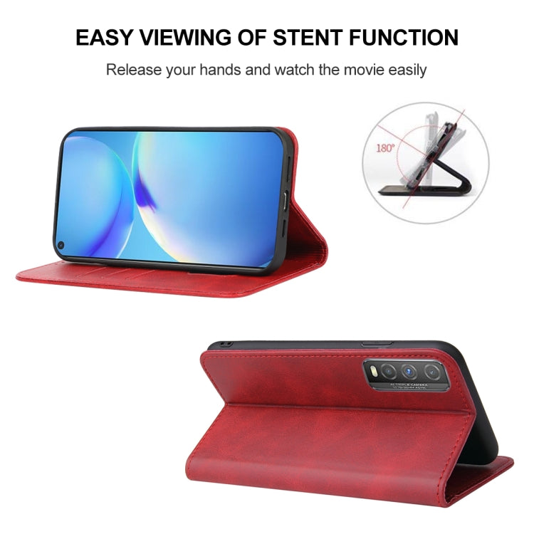 For vivo Y70t Magnetic Closure Leather Phone Case