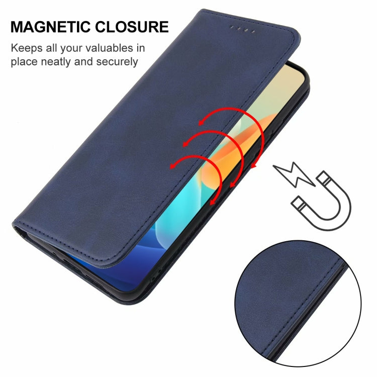 For vivo Y55s 5G Magnetic Closure Leather Phone Case