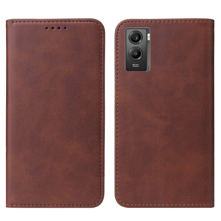 For vivo Y55s 5G Magnetic Closure Leather Phone Case