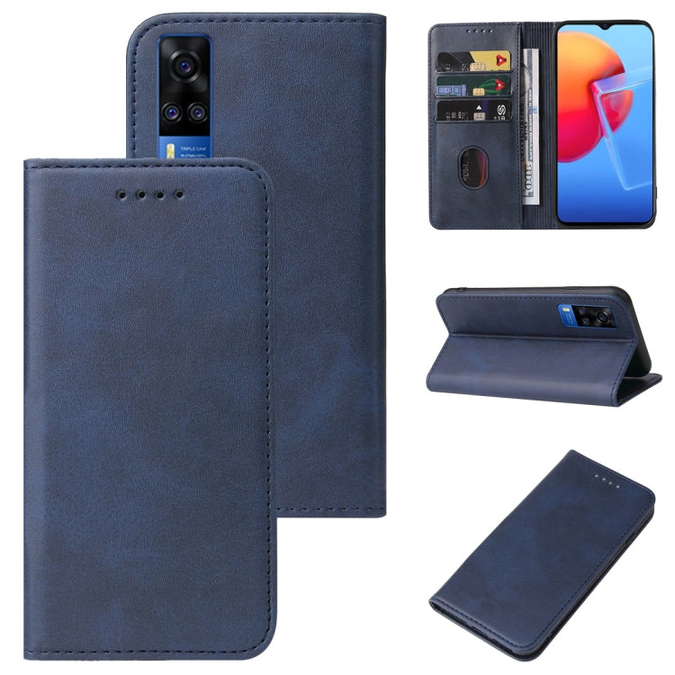 For vivo Y51 2020 (India) / Y31 2021 Magnetic Closure Leather Phone Case