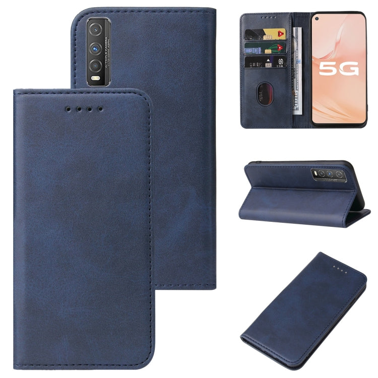 For vivo Y51s Magnetic Closure Leather Phone Case