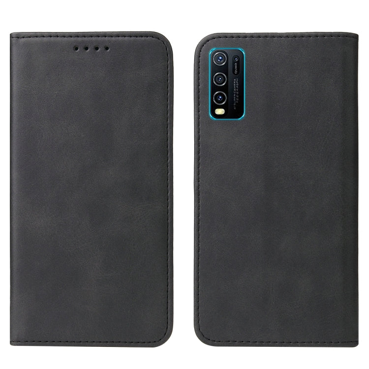 For vivo Y30 Magnetic Closure Leather Phone Case