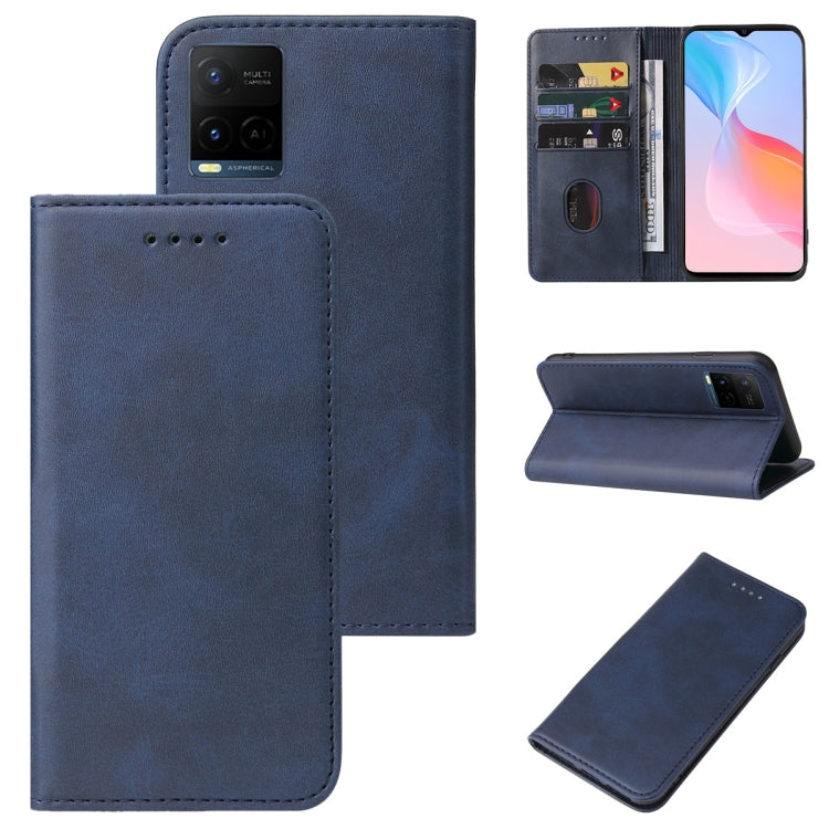 For vivo Y21 2021 Magnetic Closure Leather Phone Case