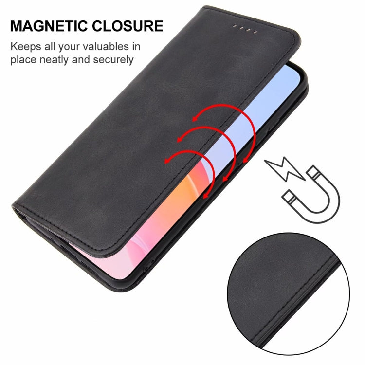 For vivo Y21t Magnetic Closure Leather Phone Case