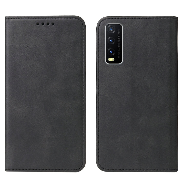 For vivo Y20 India / Y30 China / iQOO U1x Magnetic Closure Leather Phone Case