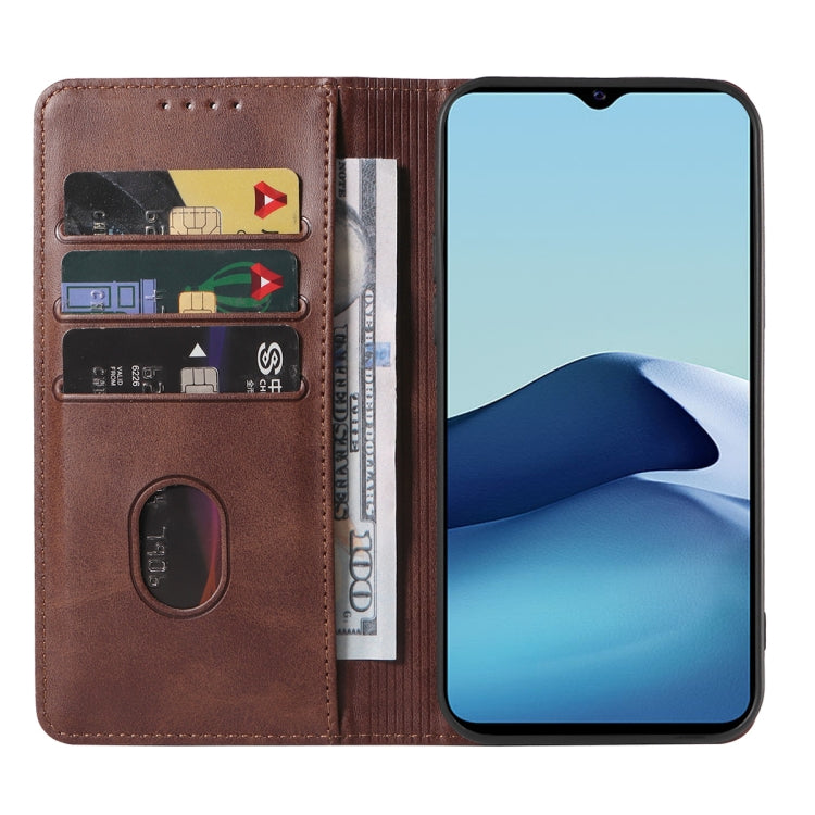 For vivo Y20 India / Y30 China / iQOO U1x Magnetic Closure Leather Phone Case