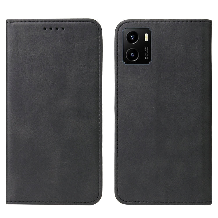 For vivo Y15a Magnetic Closure Leather Phone Case