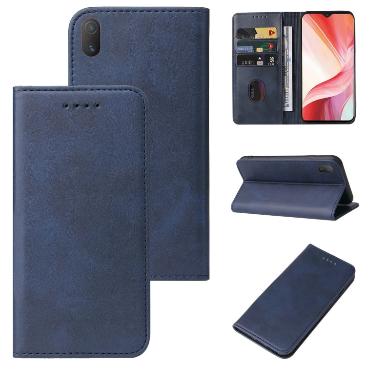 For vivo Y12i Magnetic Closure Leather Phone Case
