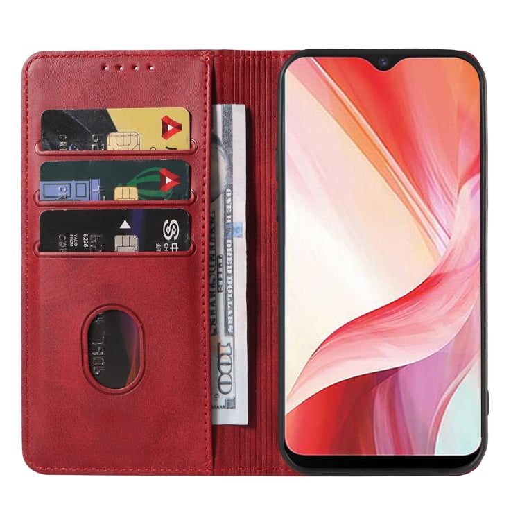 For vivo Y12i Magnetic Closure Leather Phone Case