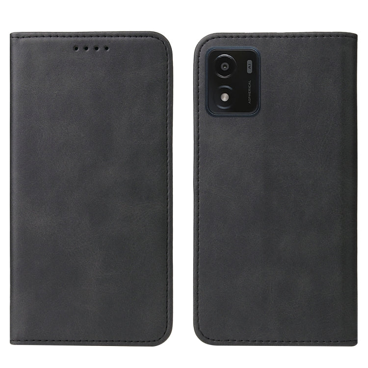 For vivo Y01 Magnetic Closure Leather Phone Case