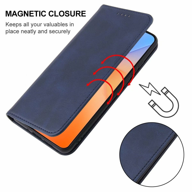 For vivo iQOO Z5 Magnetic Closure Leather Phone Case