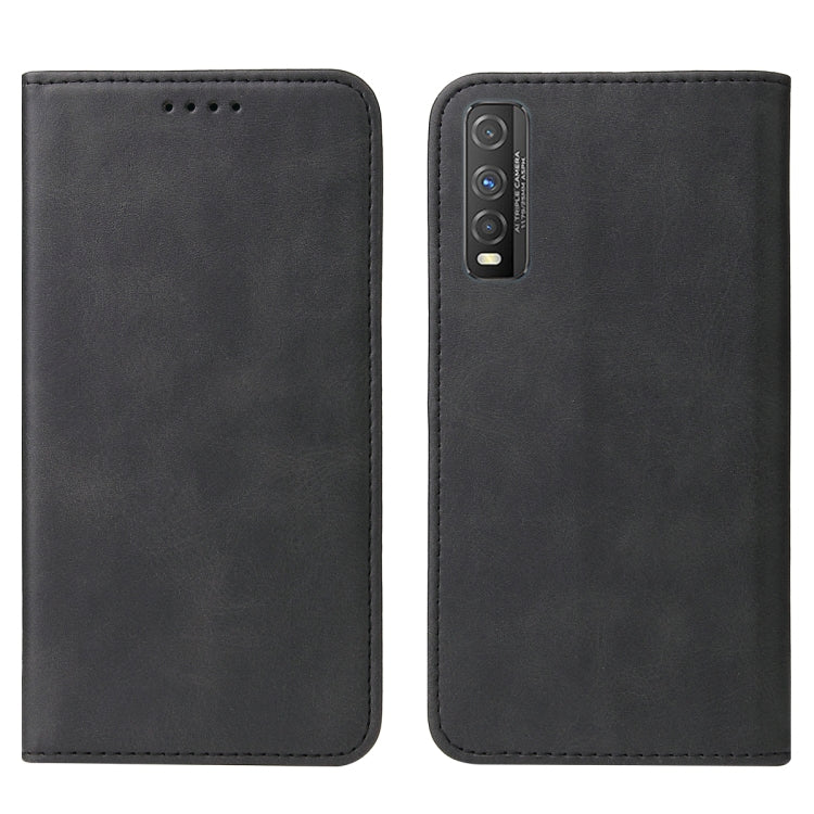 For vivo iQOO U1 Magnetic Closure Leather Phone Case