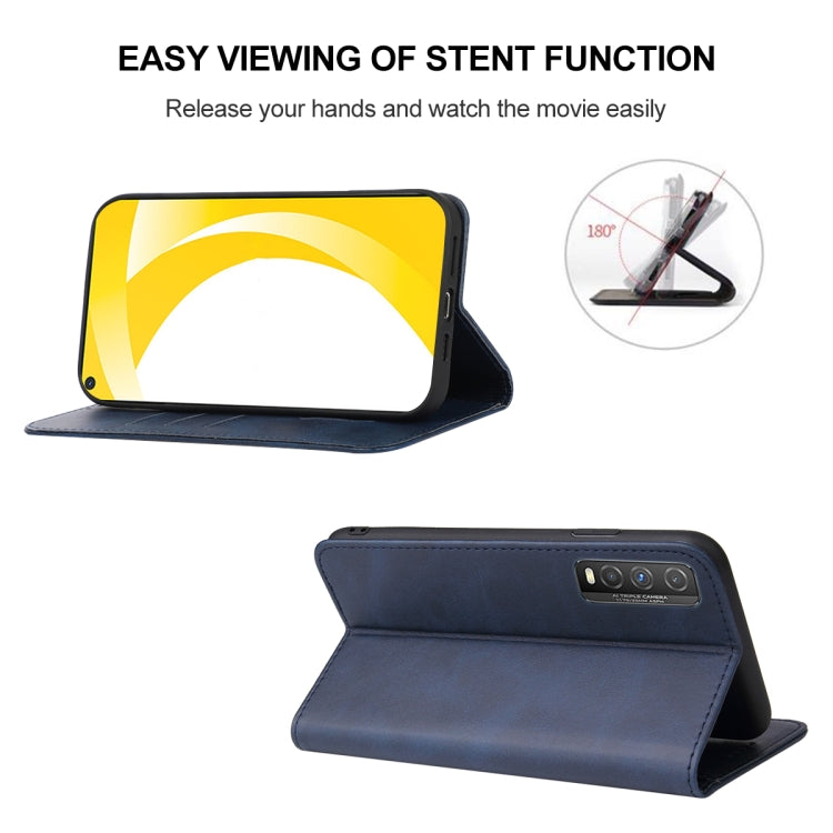 For vivo iQOO U1 Magnetic Closure Leather Phone Case