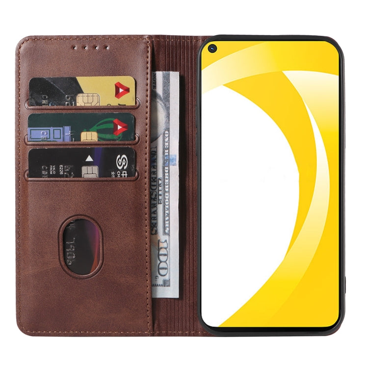 For vivo iQOO U1 Magnetic Closure Leather Phone Case