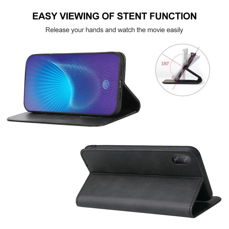 For vivo NEX S Magnetic Closure Leather Phone Case