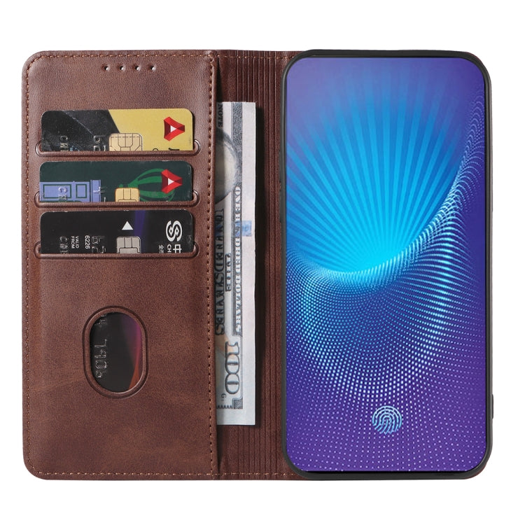 For vivo NEX S Magnetic Closure Leather Phone Case