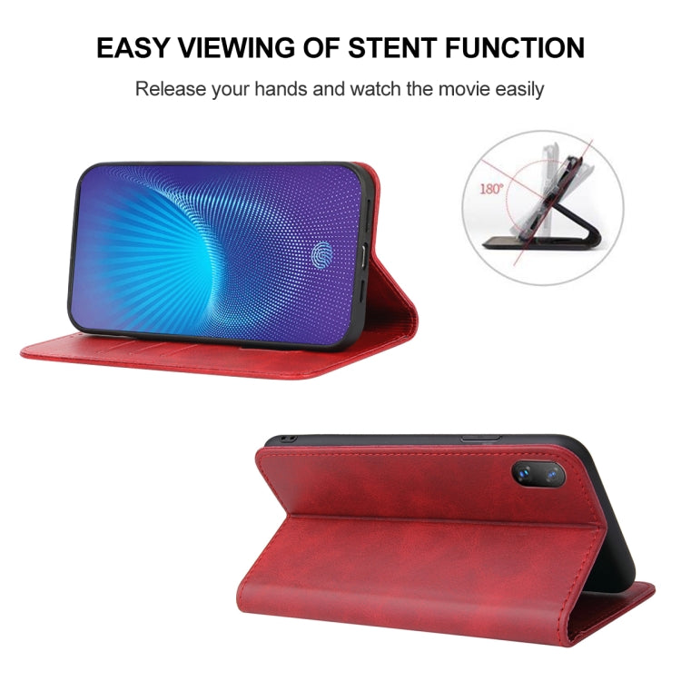 For vivo NEX S Magnetic Closure Leather Phone Case