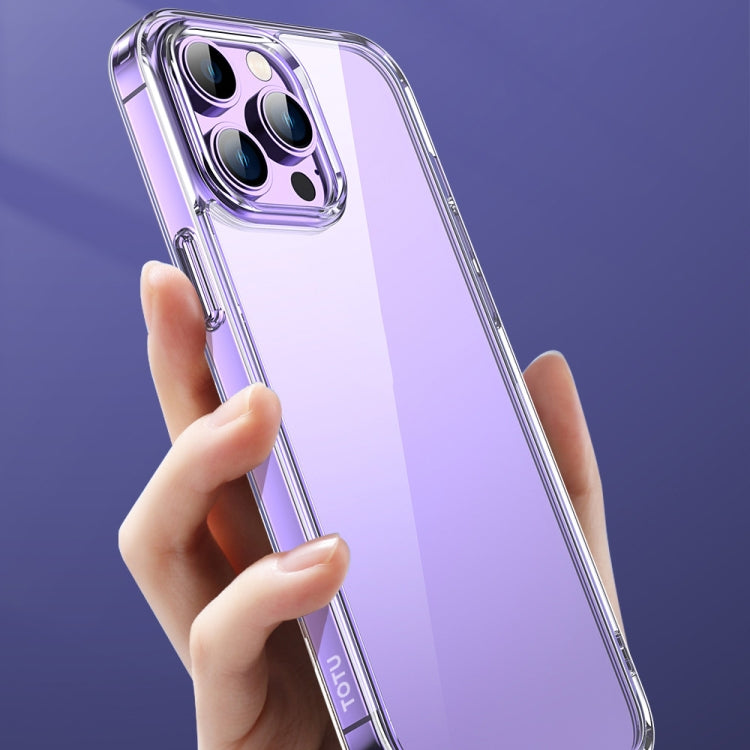 For iPhone 14 TOTUDESIGN AA-106 Crystal Shield Series TPU Phone Case (Transparent)