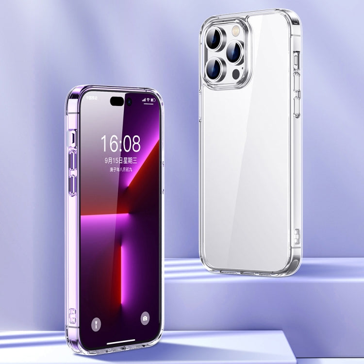 For iPhone 14 Pro TOTUDESIGN AA-106 Crystal Shield Series TPU Phone Case(Transparent)