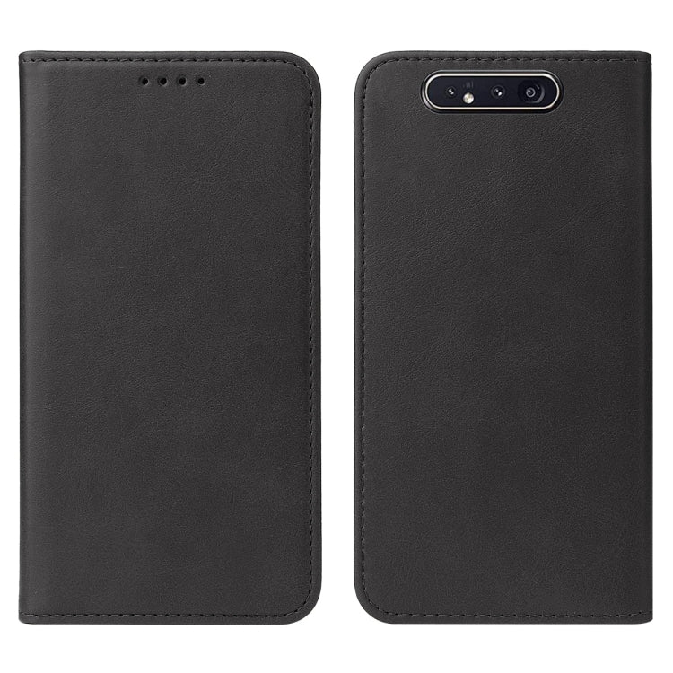 For Samsung Galaxy A90 / A80 Magnetic Closure Leather Phone Case