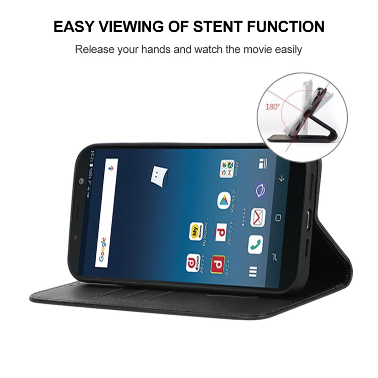 For Samsung Galaxy Feel 2 Magnetic Closure Leather Phone Case