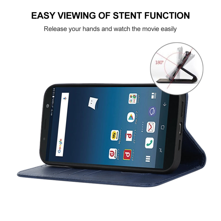 For Samsung Galaxy Feel 2 Magnetic Closure Leather Phone Case
