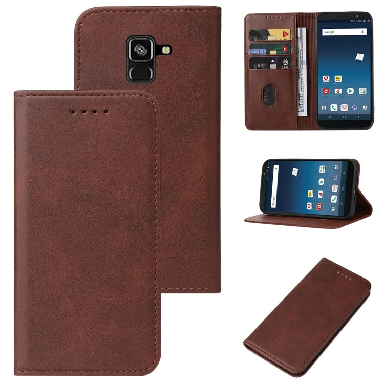 For Samsung Galaxy Feel 2 / SC-02L JP Magnetic Closure Leather Phone Case