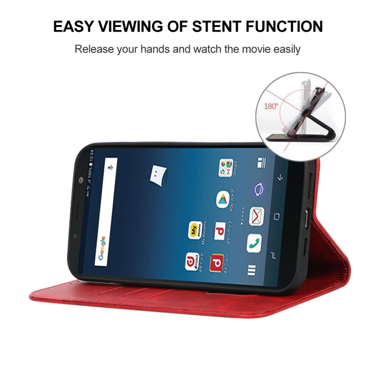 For Samsung Galaxy Feel 2 / SC-02L JP Magnetic Closure Leather Phone Case