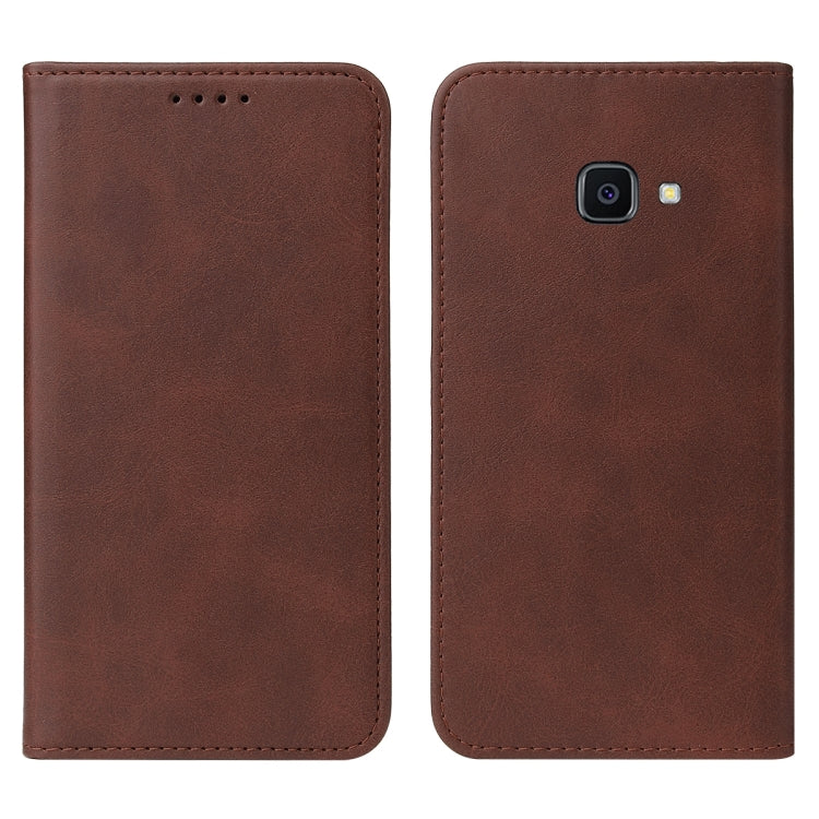 For Samsung Galaxy Xcover 4s Magnetic Closure Leather Phone Case