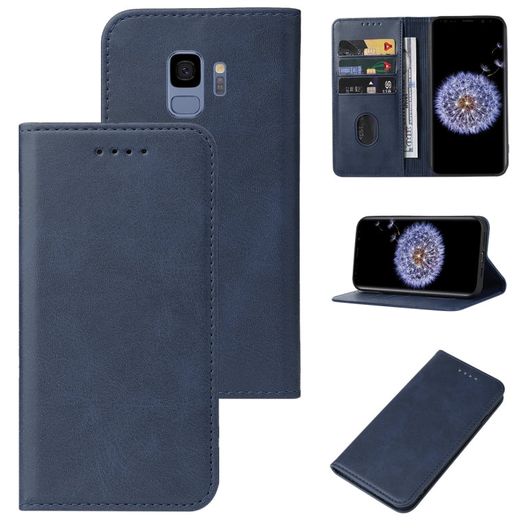 For Samsung Galaxy S9 Magnetic Closure Leather Phone Case