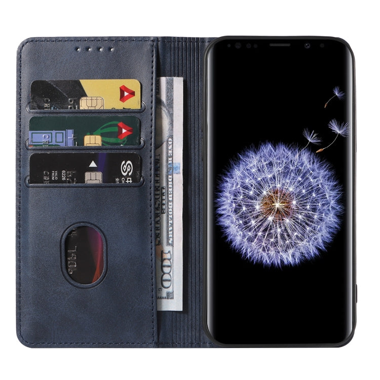 For Samsung Galaxy S9 Magnetic Closure Leather Phone Case