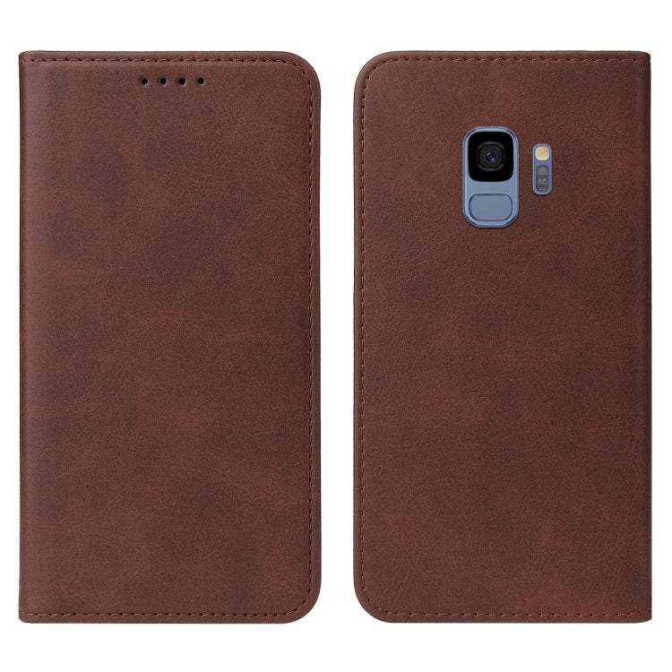 For Samsung Galaxy S9 Magnetic Closure Leather Phone Case