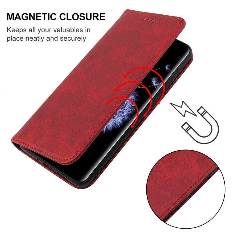 For Samsung Galaxy S9 Magnetic Closure Leather Phone Case