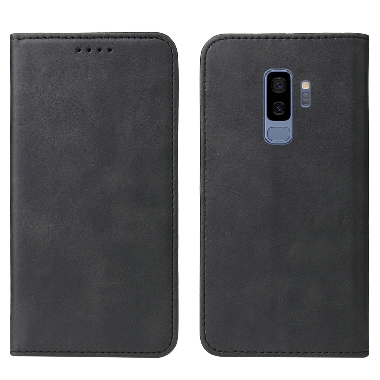 For Samsung Galaxy S9 Plus Magnetic Closure Leather Phone Case