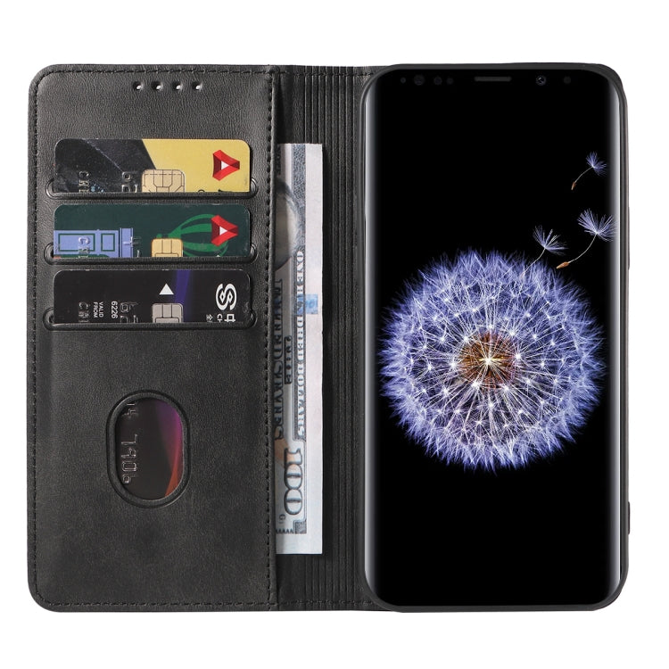 For Samsung Galaxy S9 Plus Magnetic Closure Leather Phone Case