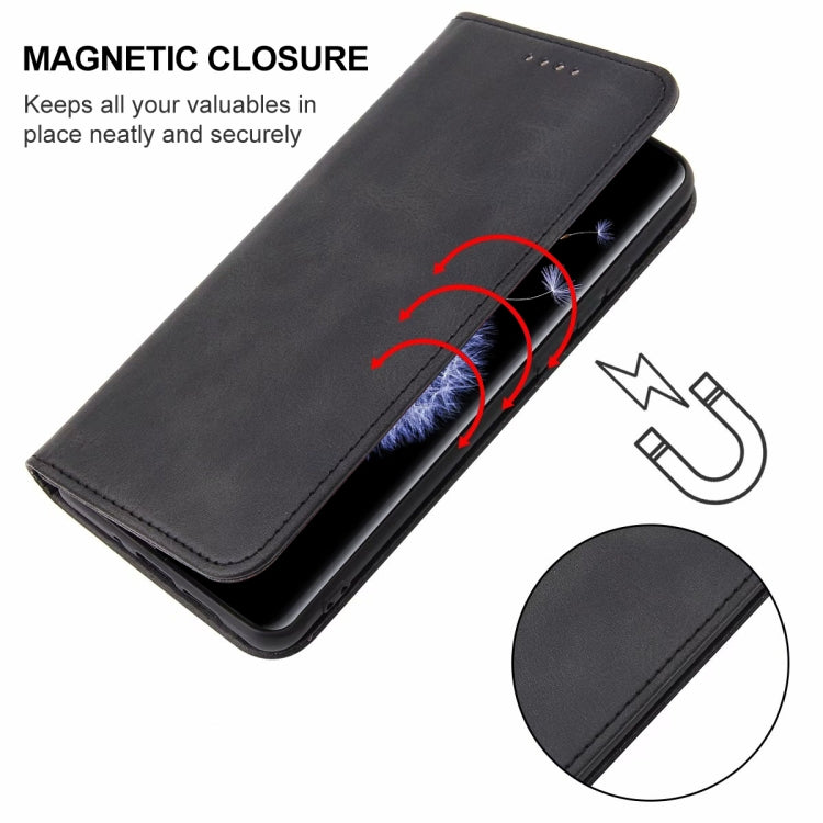 For Samsung Galaxy S9 Plus Magnetic Closure Leather Phone Case