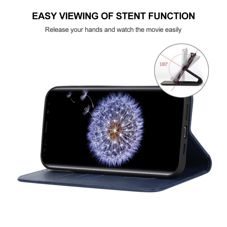 For Samsung Galaxy S9 Plus Magnetic Closure Leather Phone Case